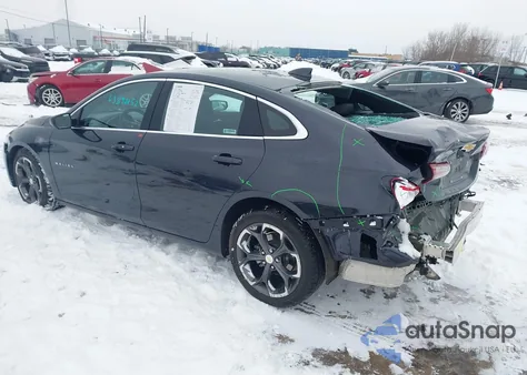2022 Chevrolet Malibu Fwd Lt from USA, damaged, VIN 1G1ZD5ST2NF162760